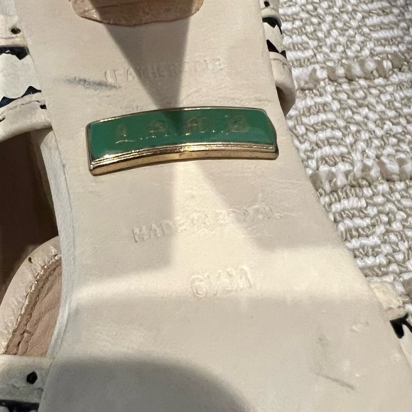 LAMB by Gwen Stefani Cream & Black “Hoshi” Heels | Size 6.5 - Picture 7 of 8